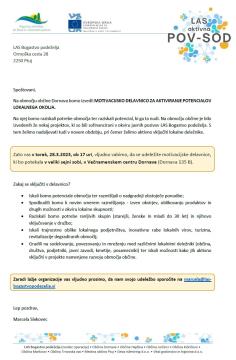 Motivacijska delavnica